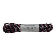 SHOELACES 140 シューレース BLACK/WHITESAND/RED PN-003
