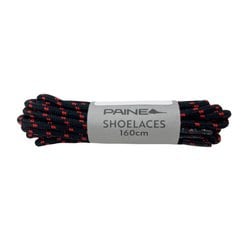 SHOELACES 160 シューレース BLACK/RED PN-001