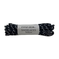 SHOELACES 160 シューレース BLACK/WHITE/GRAY PN-002