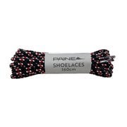SHOELACES 160 シューレース BLACK/WHITESAND/RED PN-003