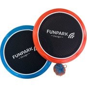 トランポリンパドルボール 外遊びアイテム ラケットゲーム ブルー×オレンジ 164WLATPBALLBO