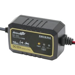 全自動ウルトラパルスバッテリー充電器 （ファミリーバイク/オートバイ） 12V専用 MeltecPlus 定格出力 MAX0.75A MP-300