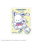 HV5-003 サンリオキャラクターズ はぴだんぶい 5周年 ハーフカットステッカー ポチャッコ