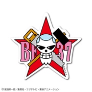 OPS-75 ワンピース ステッカー フランキー海賊旗
