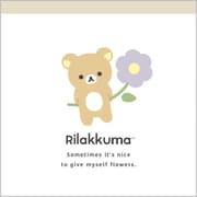 リラックマ 「BASIC RILAKKUMA Flower」 スクエアメモ MH26701