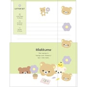 LH83501 [リラックマ 「BASIC RILAKKUMA Flower」 レターセット]