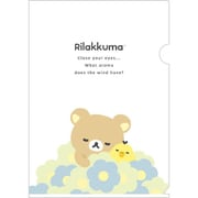 リラックマ 「BASIC RILAKKUMA Flower」 クリアホルダー FA14701