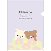 リラックマ 「BASIC RILAKKUMA Flower」 クリアホルダー FA14702