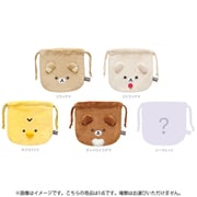 CA70801 リラックマ ぬいぐるみ巾着コレクション 「BASIC RILAKKUMA Flower」テーマ 1個 [コレクショントイ]