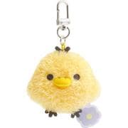 MV13401 リラックマ ぶらさげぬいぐるみ 「BASIC RILAKKUMA Flower」テーマ キイロイトリ