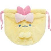 CA70401 すみっコぐらし ぬいぐるみ巾着 「夢みるしっぽず」テーマ えびてんのしっぽ