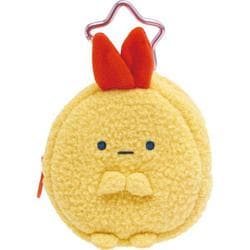 CA70501 すみっコぐらし ぬいぐるみミニポーチ 「夢みるしっぽず」テーマ えびふらいのしっぽ