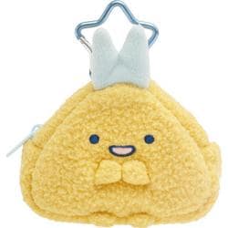 CA70502 すみっコぐらし ぬいぐるみミニポーチ 「夢みるしっぽず」テーマ あじふらいのしっぽ