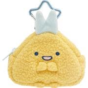 CA70502 すみっコぐらし ぬいぐるみミニポーチ 「夢みるしっぽず」テーマ あじふらいのしっぽ