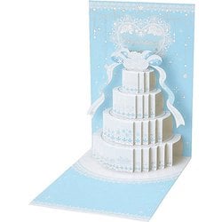 カード 結婚祝い ウェディングケーキ 845094
