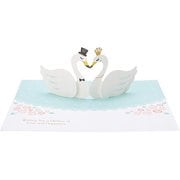 カード 結婚祝い 2羽の白鳥 808903