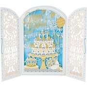 カード 誕生日祝い レーザーカット ケーキ 831531