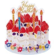 カード 誕生日祝い 透明ケーキ 831581