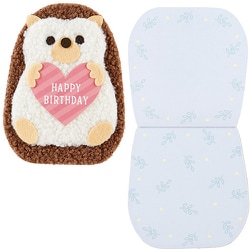 カード 誕生日祝い ふかふかハリネズミ 950190