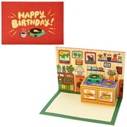 カード 誕生日祝い レコード部屋 950700
