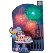 カード 誕生日祝い ライト&メロディー 花火とテーマパーク 622427