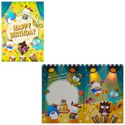 カード 誕生日祝い ライト&メロディー はぴだんぶい サンバでお祝い 614742