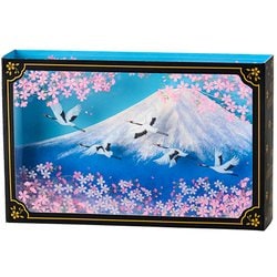 カード 多目的 富士山と鶴 453765