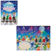 カード 誕生日祝い ライト&メロディー ミラーボールの下にネコたち 183407