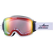 RIDGELINE スキー スノーボード ゴーグル 眼鏡対応 CRW（ライトグレイ/MITレッドミラー） RL-MDH-CMIT-RD