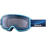 RACAN スキー スノーボード ゴーグル 眼鏡対応 WBL（ライトグレイ/ライトシルバーミラー） RA-MDH-CU-LG