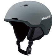 HSF-241 P2 スキー スノーボード ヘルメット グレイブラック（GRBK） Mサイズ（53-57cm）