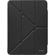 iPad 11インチ(A16)(2025)/10.9インチ(10世代)(2022)用 ケース LAUT HUEX FOLIO BLACK L_IPD22_HF_BK