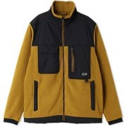 ファーストトラックスフリースフルジップジャケット メンズ フリース Olive Gold Heather Black（255） Sサイズ OM0380