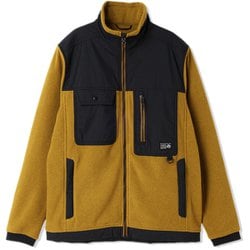 ファーストトラックスフリースフルジップジャケット メンズ フリース Olive Gold Heather Black（255） Mサイズ OM0380