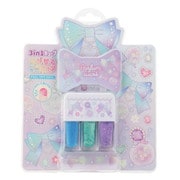 250706 キッズコスメ 3in1キューブ はがせるマニキュア パープル [対象年齢：6歳～]