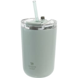 ソクート ステンレス ストロー タンブラー 380ml ブルー 419928