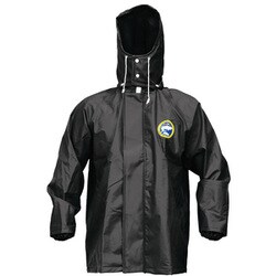 PROシーバージョン 水産用カッパ フード付きジャンパー ブラック L psv-60-BLACK-L