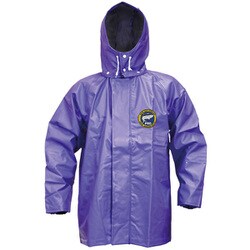 PROシーバージョン 水産用カッパ フード付きジャンパー パープル 4L psv-60-PURPLE-4L