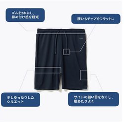 BAKUNE Dry　ネイビー　ショートパンツ　Ｌサイズ Amazon | [TENTIAL] BAKUNE Dry Women's [ バクネ ] 上下セット