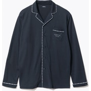 BAKUNE(バクネ) リカバリーウェアー Pajamas Dry 長袖シャツ ネイビー Mサイズ(ユニセックス)