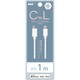 Type-C to Lightningケーブル 1m ホワイト NS-25CASCL10-WH