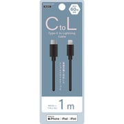 Type-C to Lightningケーブル 1m ブラック NS-25CASCL10-BK