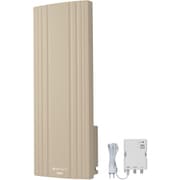 地デジ用UHF平面アンテナ ブースタ内蔵型 20素子 水平偏波用 ベージュ WG20B-B