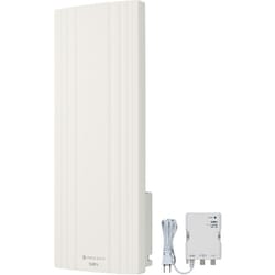 地デジ用UHF平面アンテナ ブースタ内蔵型 26素子 水平偏波用 ホワイト WG26B-W