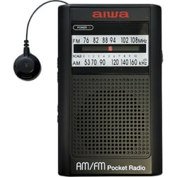 軽量 ポータブルラジオ AM/FM対応 GAA4-PPR0003-BK