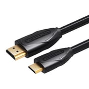 HDMI to mini HDMI 変換ケーブル HDMI2.0 4K/30Hz 2m ブラック VA-1710