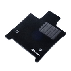 クラッツィオ 高級リアルウールマット 1台分セット ランドクルーザープラド TRJ150W/GRJ150W/GRJ151W/GDJ150W/GDJ151W 7人乗 ラゲージユーティリティーレール未装備車 ブラック 6BETC0253X101K