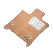 クラッツィオ 高級ふかふかマット 1台分セット エスティマハイブリッド AHR20W H18(2006)/6~H24(2012)/4 8人乗 X メーカーオプションナビ装着車 ベージュ 6AETC0295X108B