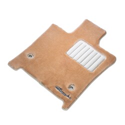 クラッツィオ 高級ふかふかマット 1台分セット エスティマハイブリッド AHR20W H24（2012）/5～R1（2019）/10 7人乗 ベージュ 6AETC1535X101B