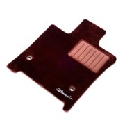 クラッツィオ 高級ふかふかマット 1台分セット エスティマハイブリッド AHR20W H28(2016)/6~R1(2019)/10 7人乗 3列目電動格納シート ブラウン 6AETC1535X110N